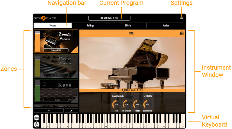 Numa Player first run
