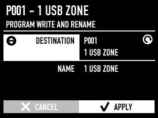Program selection
